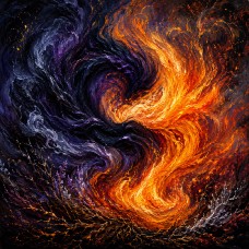 Shadow & Flame Essential Oil Blend for Shadow Work, Protection, and Sacred Fire