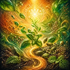 Green Blessing Essential Oil Blend | Prosperity, Receiving, Sacred Exchange