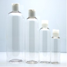 PET Plastic Bottles w/ Disc Tops