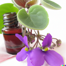 Violet Leaf - 10% Dilution Organic Jojoba