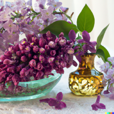 Lilac Co2 - 10% Dilution Organic Jojoba